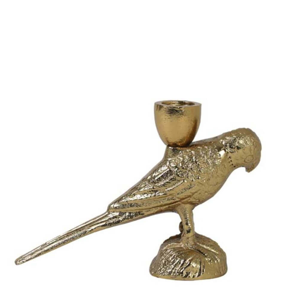 Light & Living Bird Candle Holder Gold